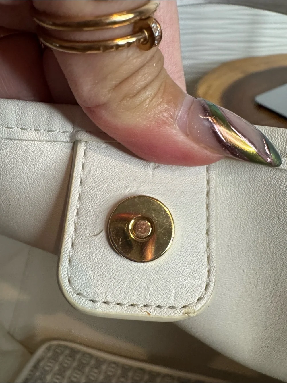 Tory Burch Gemini Link Coated Canvas Tote Bag